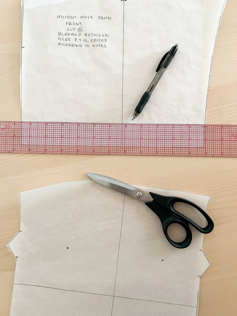 Morden Work Pants Sew-along: Day 2 - How to Fit Your Morden Work Pants