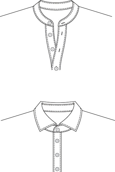 Collared shirt shop pattern free