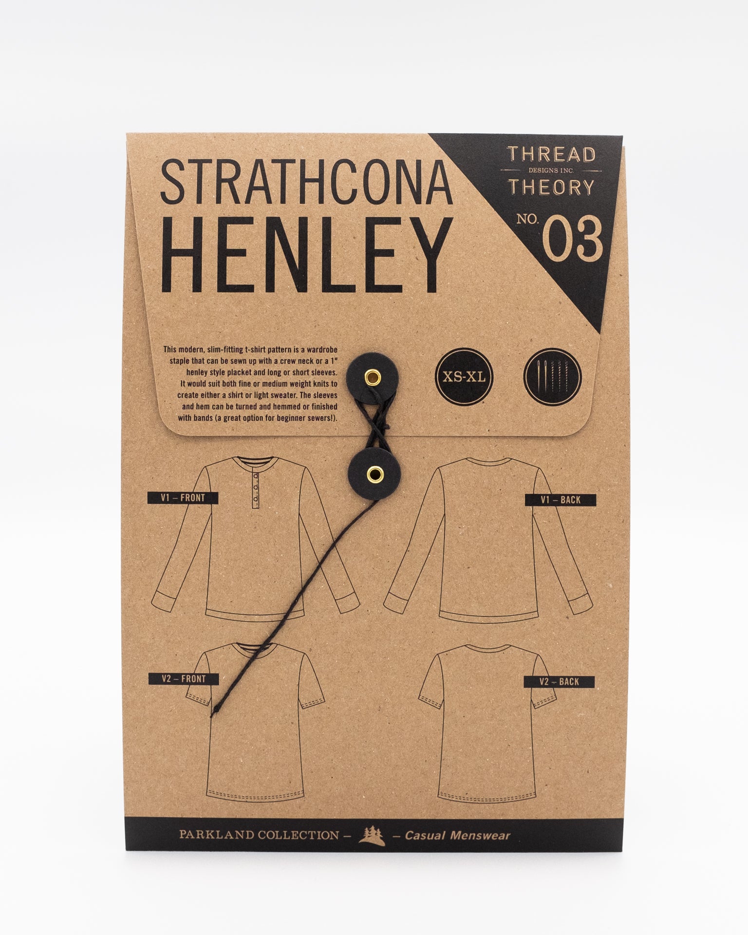 Strathcona Henley Tissue Pattern