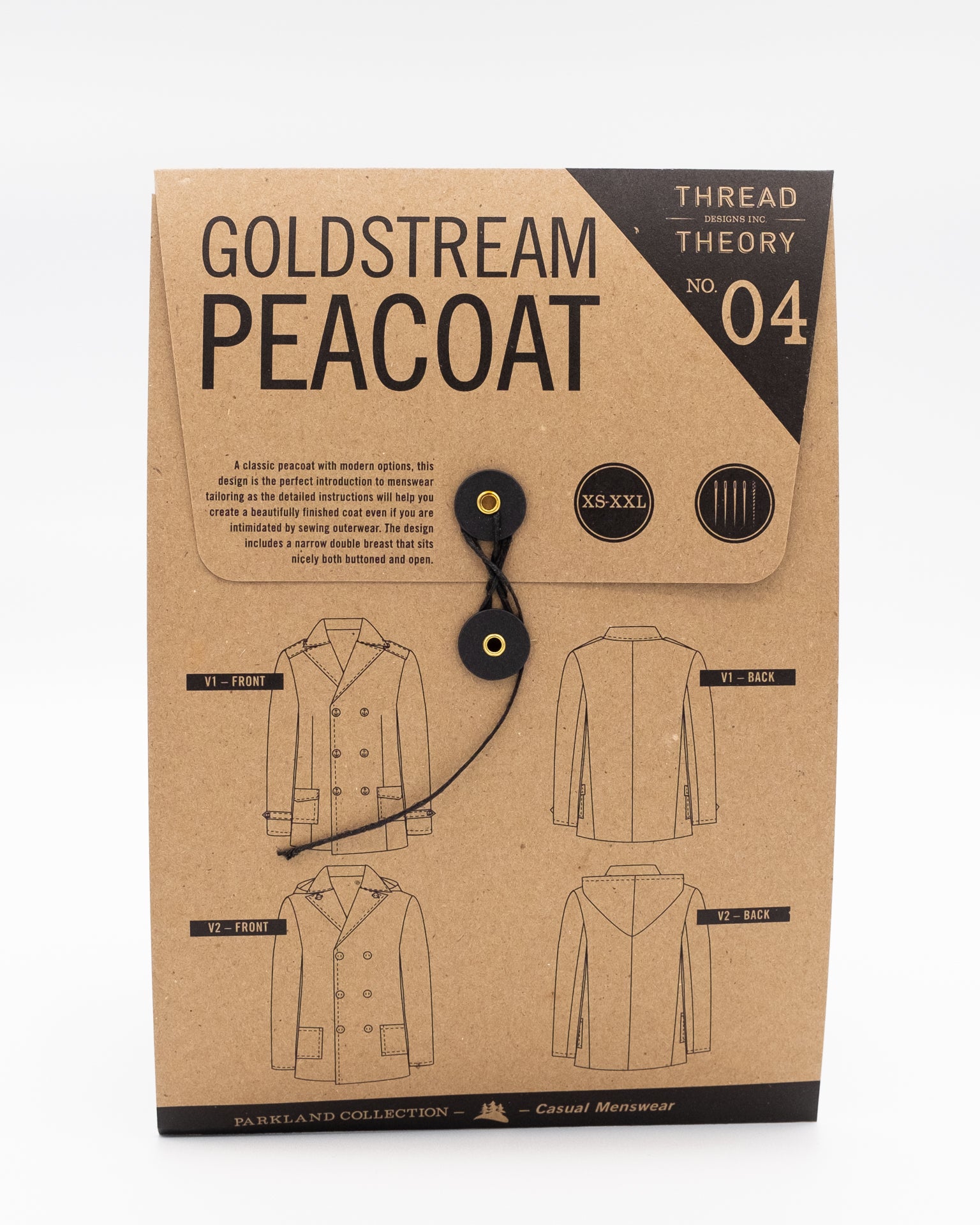 Goldstream Peacoat Tissue Pattern