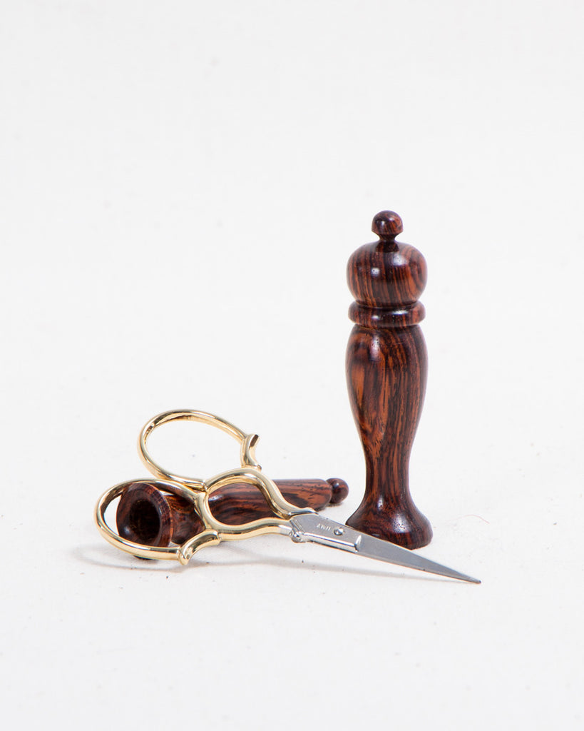 Wooden Needle Case and Scissor Set - Thread Theory - 1